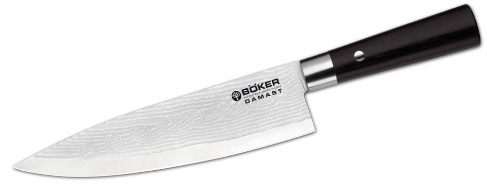 Böker Damast Black, kuchařský nůž