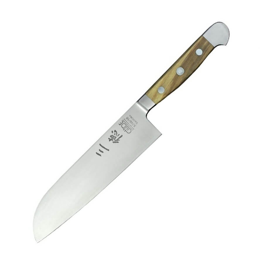 Güde - Solingen Alpha Oliva Santoku 18 cm