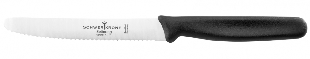 Schwertkrone svačinový nůž černý 10 cm
