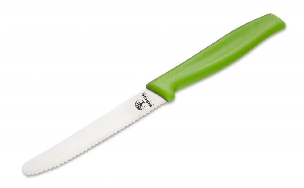 Böker svačinový nůž zelený 10,5 cm