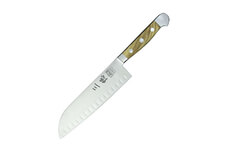 Levně Güde - Solingen Alpha Oliva kuchařský Santoku 18 cm