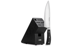 Wüsthof CLASSIC IKON Nůž kuchařský 20 cm a Blok na nože černý 1090370102
