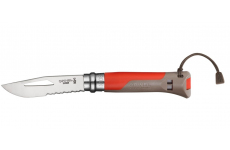 Levně OPINEL VRI N°08 Inox Outdoor Red